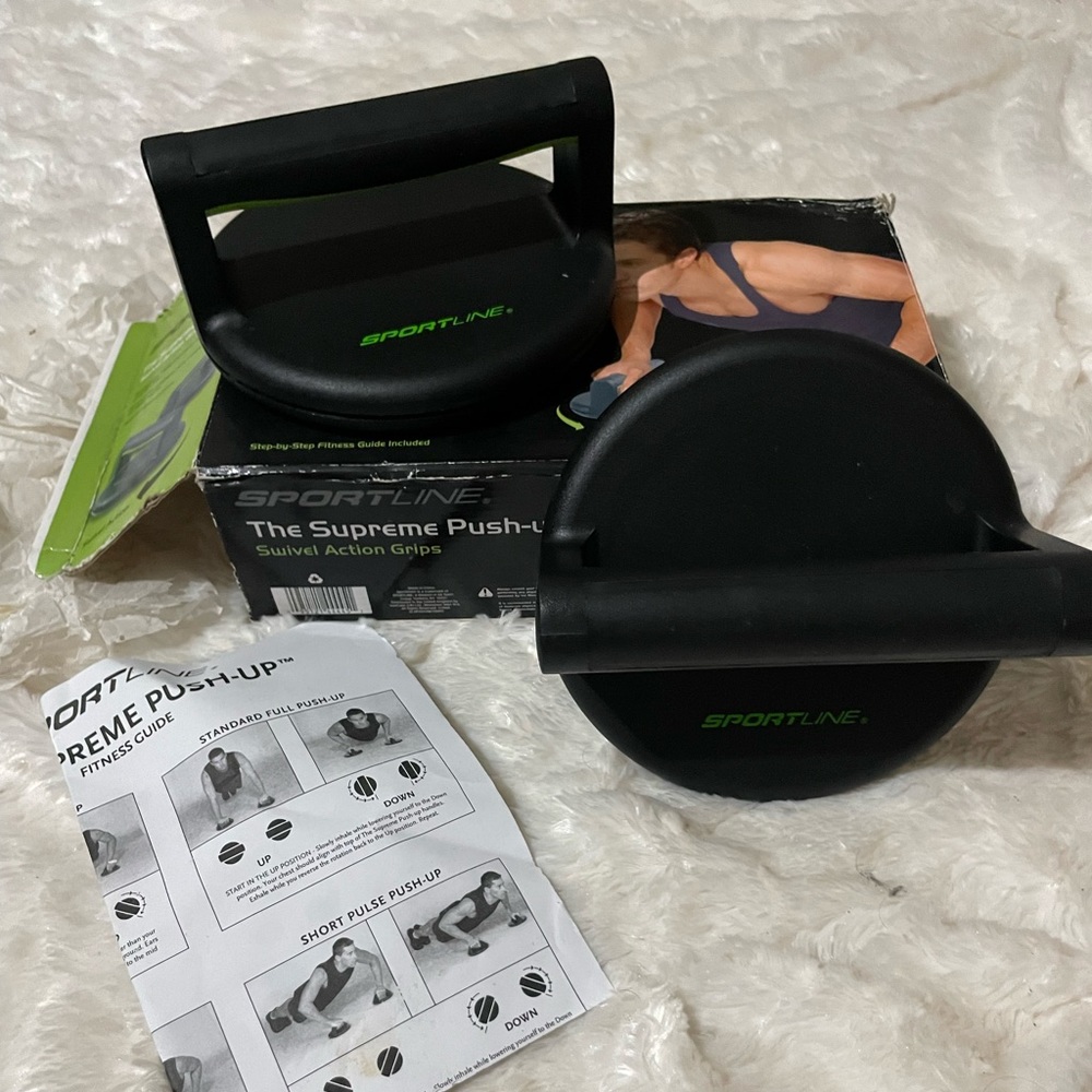 SportLine - The Supreme Push-Up Swivel Action Grips